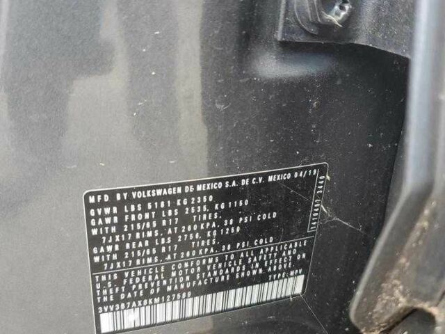 Сірий Фольксваген Тігуан, об'ємом двигуна 2 л та пробігом 64 тис. км за 5000 $, фото 11 на Automoto.ua