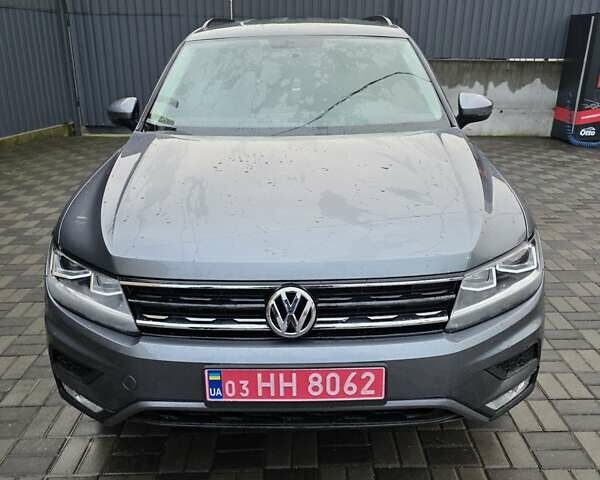 Серый Фольксваген Тигуан, объемом двигателя 2 л и пробегом 186 тыс. км за 14849 $, фото 1 на Automoto.ua