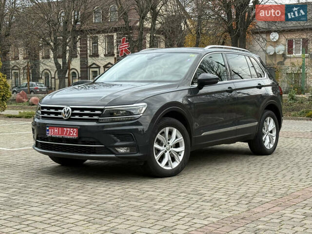 Серый Фольксваген Тигуан, объемом двигателя 2 л и пробегом 143 тыс. км за 29500 $, фото 1 на Automoto.ua