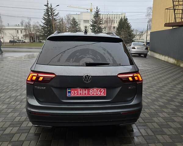 Серый Фольксваген Тигуан, объемом двигателя 2 л и пробегом 186 тыс. км за 14849 $, фото 12 на Automoto.ua