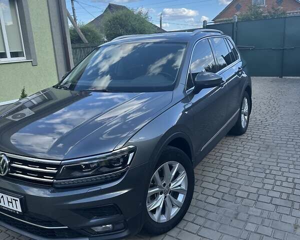 Серый Фольксваген Тигуан, объемом двигателя 1.98 л и пробегом 81 тыс. км за 30000 $, фото 5 на Automoto.ua