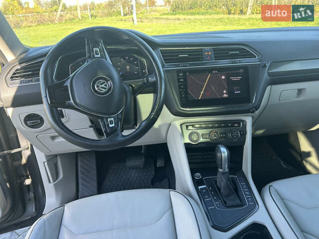 Серый Фольксваген Тигуан, объемом двигателя 2 л и пробегом 212 тыс. км за 26500 $, фото 25 на Automoto.ua