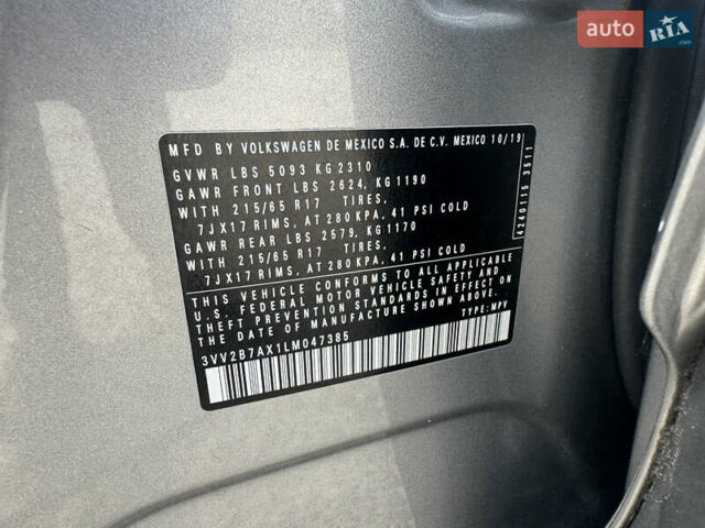 Серый Фольксваген Тигуан, объемом двигателя 1.98 л и пробегом 110 тыс. км за 17900 $, фото 56 на Automoto.ua