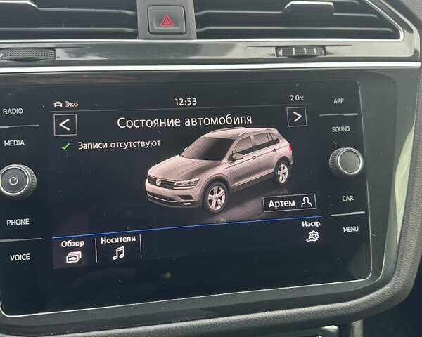 Серый Фольксваген Тигуан, объемом двигателя 1.97 л и пробегом 110 тыс. км за 24999 $, фото 108 на Automoto.ua