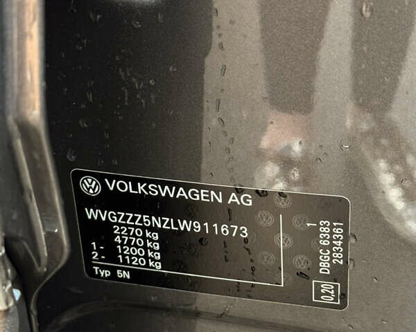 Серый Фольксваген Тигуан, объемом двигателя 1.97 л и пробегом 99 тыс. км за 30000 $, фото 10 на Automoto.ua