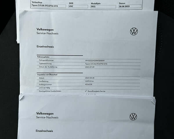 Серый Фольксваген Тигуан, объемом двигателя 2 л и пробегом 194 тыс. км за 31500 $, фото 82 на Automoto.ua