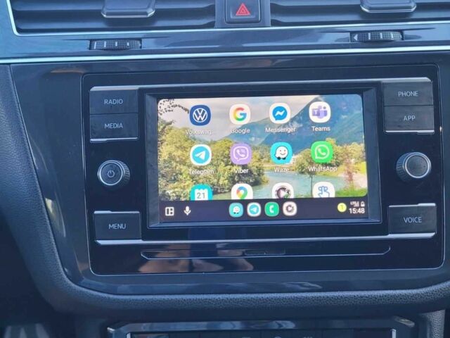 Серый Фольксваген Тигуан, объемом двигателя 2 л и пробегом 86 тыс. км за 17500 $, фото 4 на Automoto.ua