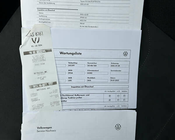 Серый Фольксваген Тигуан, объемом двигателя 2 л и пробегом 194 тыс. км за 31500 $, фото 81 на Automoto.ua