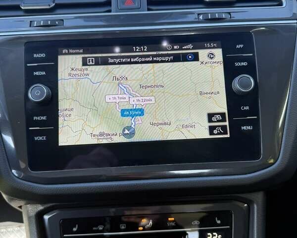 Серый Фольксваген Тигуан, объемом двигателя 1.98 л и пробегом 37 тыс. км за 27999 $, фото 13 на Automoto.ua