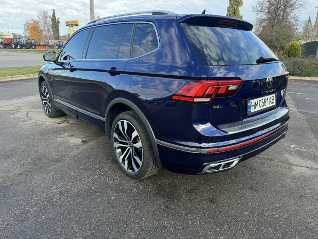 Синий Фольксваген Тигуан, объемом двигателя 2 л и пробегом 118 тыс. км за 28500 $, фото 4 на Automoto.ua