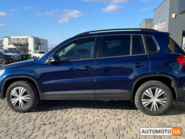 Синий Фольксваген Тигуан, объемом двигателя 2 л и пробегом 315 тыс. км за 9800 $, фото 3 на Automoto.ua