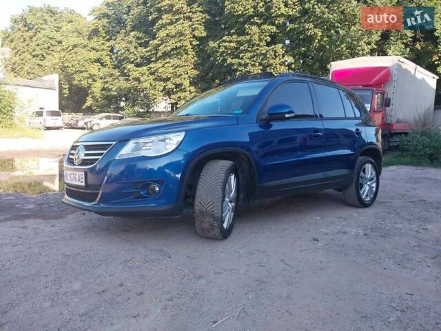 Синий Фольксваген Тигуан, объемом двигателя 2 л и пробегом 153 тыс. км за 10999 $, фото 19 на Automoto.ua