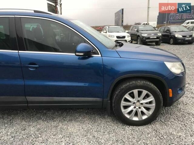 Синий Фольксваген Тигуан, объемом двигателя 2 л и пробегом 180 тыс. км за 9990 $, фото 3 на Automoto.ua