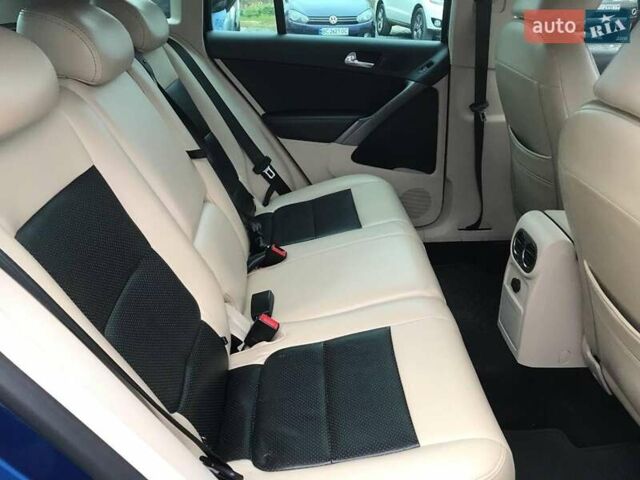 Синий Фольксваген Тигуан, объемом двигателя 2 л и пробегом 180 тыс. км за 9990 $, фото 13 на Automoto.ua