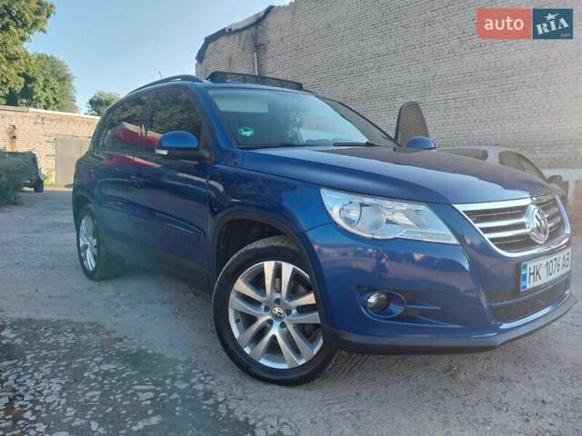 Синий Фольксваген Тигуан, объемом двигателя 2 л и пробегом 153 тыс. км за 10999 $, фото 16 на Automoto.ua