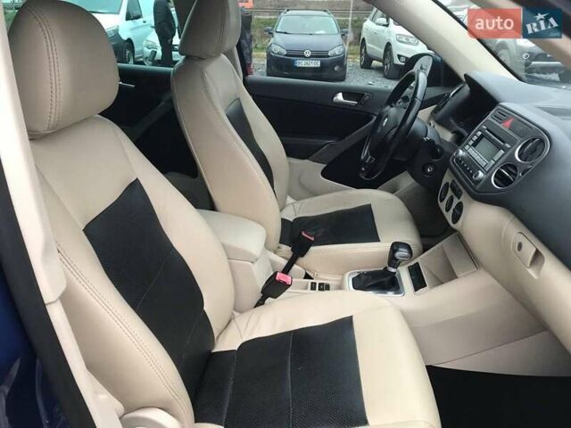 Синий Фольксваген Тигуан, объемом двигателя 2 л и пробегом 180 тыс. км за 9990 $, фото 15 на Automoto.ua