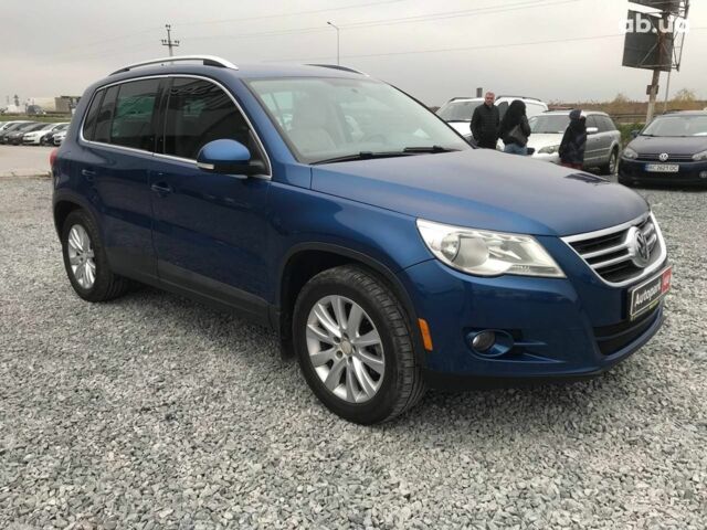 Синий Фольксваген Тигуан, объемом двигателя 1.6 л и пробегом 180 тыс. км за 9990 $, фото 2 на Automoto.ua