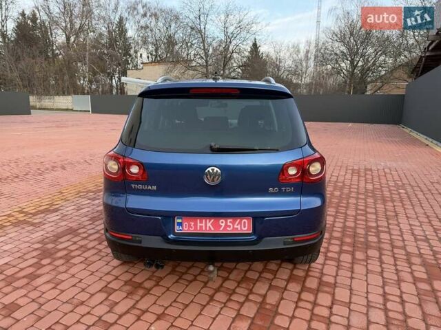 Синий Фольксваген Тигуан, объемом двигателя 2 л и пробегом 263 тыс. км за 10900 $, фото 11 на Automoto.ua