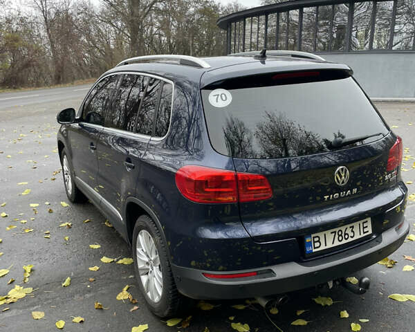 Синий Фольксваген Тигуан, объемом двигателя 1.98 л и пробегом 211 тыс. км за 16000 $, фото 5 на Automoto.ua