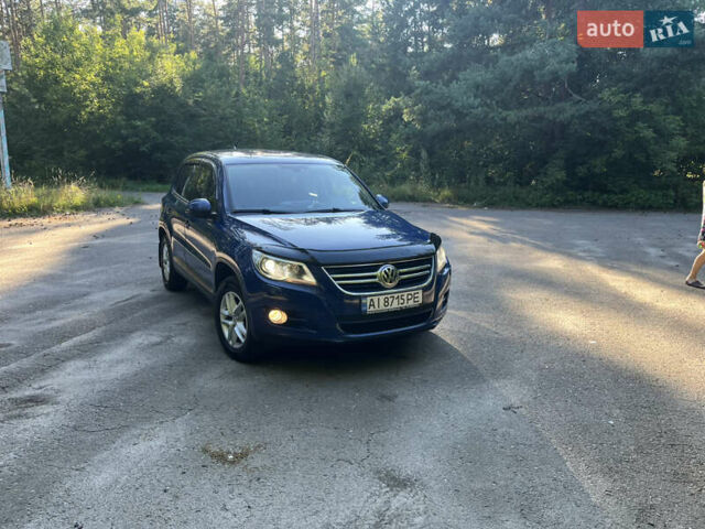 Синий Фольксваген Тигуан, объемом двигателя 2 л и пробегом 187 тыс. км за 11890 $, фото 3 на Automoto.ua