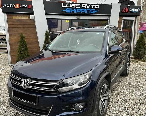 Синий Фольксваген Тигуан, объемом двигателя 1.98 л и пробегом 205 тыс. км за 10950 $, фото 4 на Automoto.ua