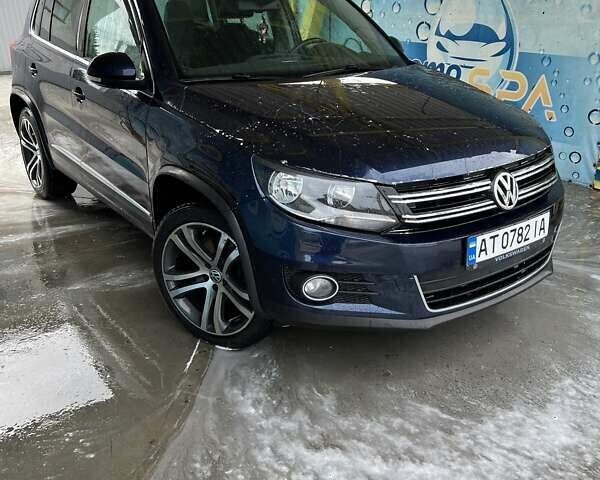 Синий Фольксваген Тигуан, объемом двигателя 1.98 л и пробегом 201 тыс. км за 11799 $, фото 1 на Automoto.ua
