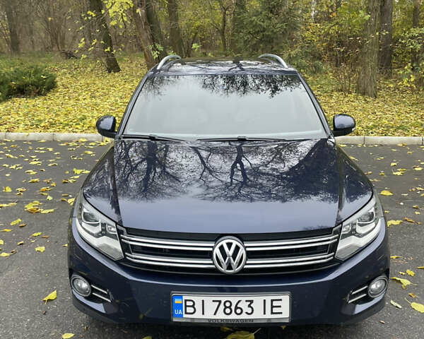 Синий Фольксваген Тигуан, объемом двигателя 1.98 л и пробегом 211 тыс. км за 16000 $, фото 7 на Automoto.ua