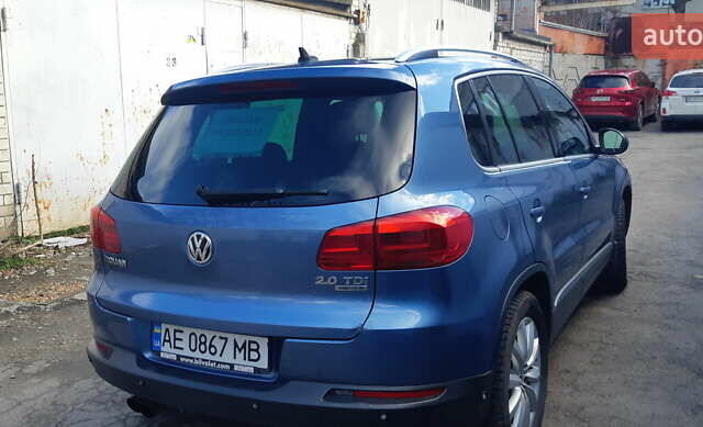 Синий Фольксваген Тигуан, объемом двигателя 1.97 л и пробегом 307 тыс. км за 12000 $, фото 2 на Automoto.ua