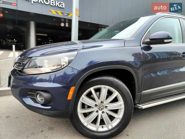 Синий Фольксваген Тигуан, объемом двигателя 2 л и пробегом 278 тыс. км за 8490 $, фото 4 на Automoto.ua