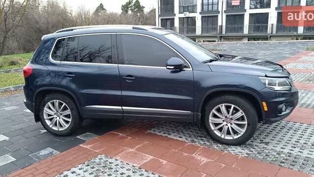 Синий Фольксваген Тигуан, объемом двигателя 2 л и пробегом 160 тыс. км за 10000 $, фото 5 на Automoto.ua