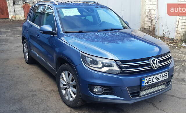 Синий Фольксваген Тигуан, объемом двигателя 1.97 л и пробегом 307 тыс. км за 12000 $, фото 1 на Automoto.ua
