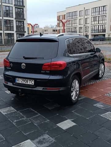 Синий Фольксваген Тигуан, объемом двигателя 2 л и пробегом 160 тыс. км за 10000 $, фото 7 на Automoto.ua