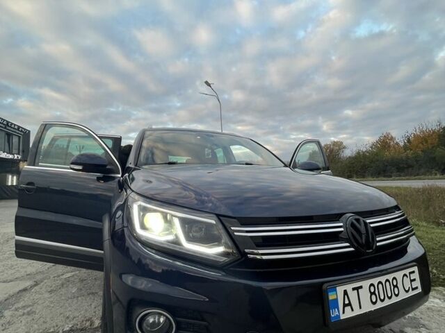 Синий Фольксваген Тигуан, объемом двигателя 2 л и пробегом 230 тыс. км за 12500 $, фото 1 на Automoto.ua