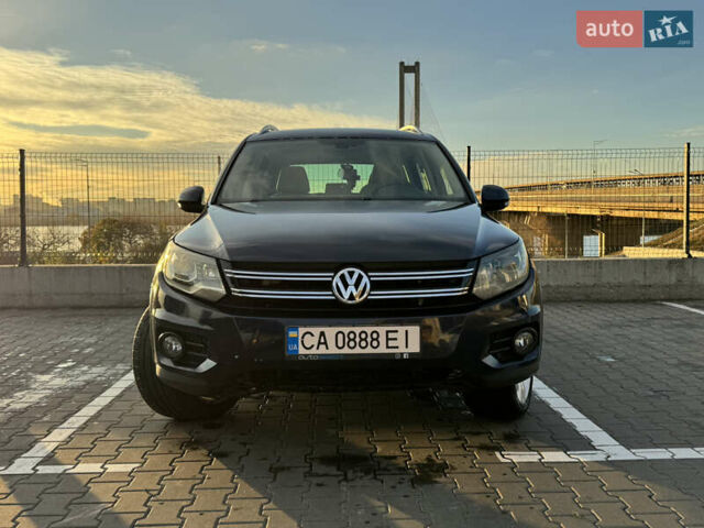 Синий Фольксваген Тигуан, объемом двигателя 2 л и пробегом 167 тыс. км за 12499 $, фото 2 на Automoto.ua