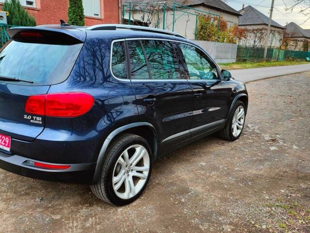 Синий Фольксваген Тигуан, объемом двигателя 2 л и пробегом 224 тыс. км за 12400 $, фото 4 на Automoto.ua