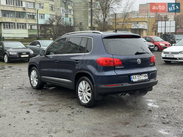 Синий Фольксваген Тигуан, объемом двигателя 1.98 л и пробегом 203 тыс. км за 12000 $, фото 2 на Automoto.ua