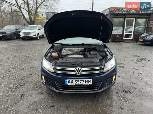 Синий Фольксваген Тигуан, объемом двигателя 1.98 л и пробегом 203 тыс. км за 12000 $, фото 12 на Automoto.ua