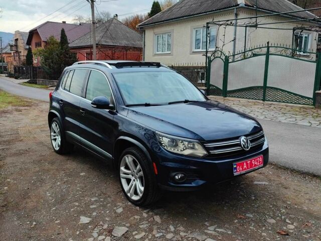 Синий Фольксваген Тигуан, объемом двигателя 2 л и пробегом 224 тыс. км за 12400 $, фото 5 на Automoto.ua
