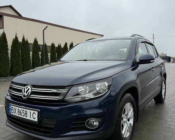 Синий Фольксваген Тигуан, объемом двигателя 1.97 л и пробегом 356 тыс. км за 12700 $, фото 1 на Automoto.ua