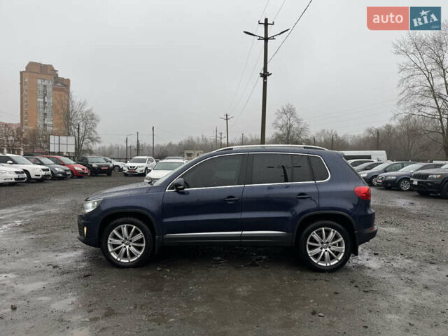 Синий Фольксваген Тигуан, объемом двигателя 1.98 л и пробегом 203 тыс. км за 12000 $, фото 4 на Automoto.ua