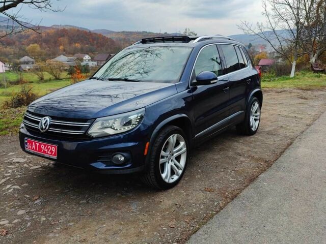 Синий Фольксваген Тигуан, объемом двигателя 2 л и пробегом 224 тыс. км за 12400 $, фото 1 на Automoto.ua