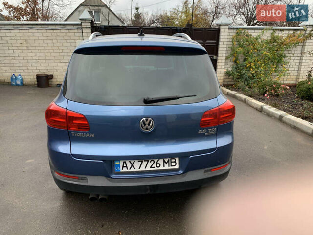 Синий Фольксваген Тигуан, объемом двигателя 1.97 л и пробегом 217 тыс. км за 13200 $, фото 4 на Automoto.ua