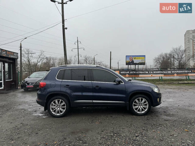 Синий Фольксваген Тигуан, объемом двигателя 1.98 л и пробегом 203 тыс. км за 12000 $, фото 5 на Automoto.ua