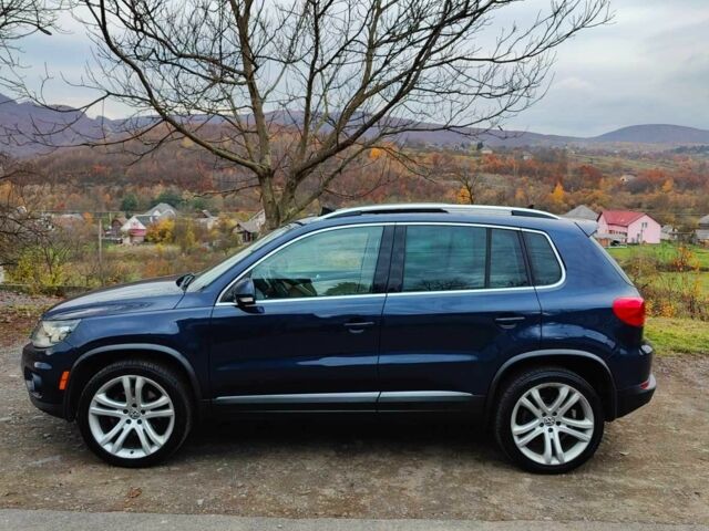 Синий Фольксваген Тигуан, объемом двигателя 2 л и пробегом 224 тыс. км за 12400 $, фото 2 на Automoto.ua