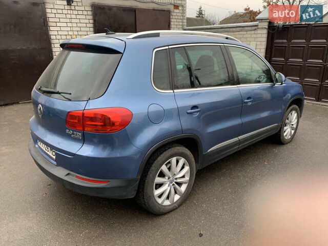 Синий Фольксваген Тигуан, объемом двигателя 1.97 л и пробегом 217 тыс. км за 13200 $, фото 3 на Automoto.ua