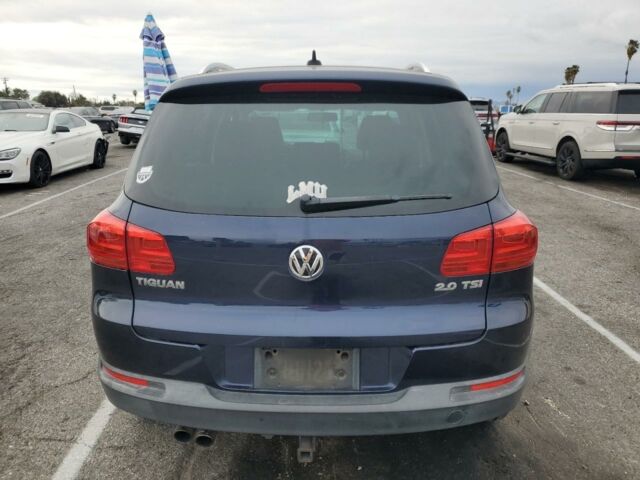 Синий Фольксваген Тигуан, объемом двигателя 2 л и пробегом 205 тыс. км за 8900 $, фото 4 на Automoto.ua