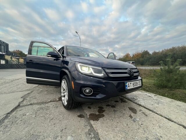 Синий Фольксваген Тигуан, объемом двигателя 2 л и пробегом 230 тыс. км за 12500 $, фото 2 на Automoto.ua