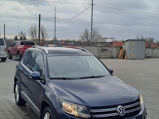Синий Фольксваген Тигуан, объемом двигателя 2 л и пробегом 179 тыс. км за 12600 $, фото 4 на Automoto.ua