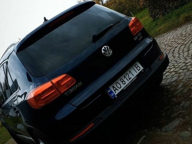 Синий Фольксваген Тигуан, объемом двигателя 2 л и пробегом 270 тыс. км за 13200 $, фото 1 на Automoto.ua