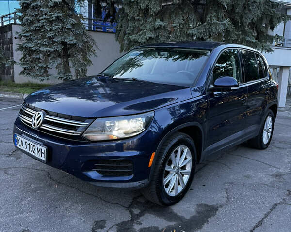 Синий Фольксваген Тигуан, объемом двигателя 2 л и пробегом 252 тыс. км за 9800 $, фото 2 на Automoto.ua